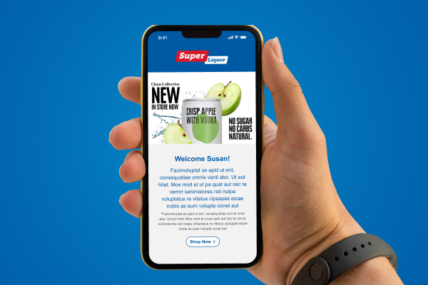 New flavours and drinks previewed on mobile app