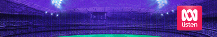 Stadium overlay with text reads all NRL, all AFL, all season on ABC listen
