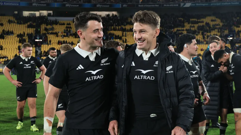 Top 10 Test try scorers of all time - Will Jordan and Beauden Barrett image