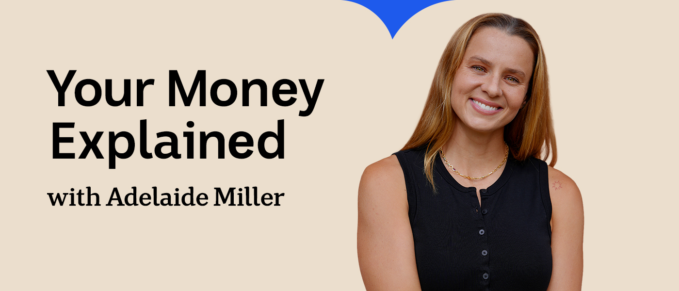 Image of a woman smiling - Your Money Explained with Adelaide Miller