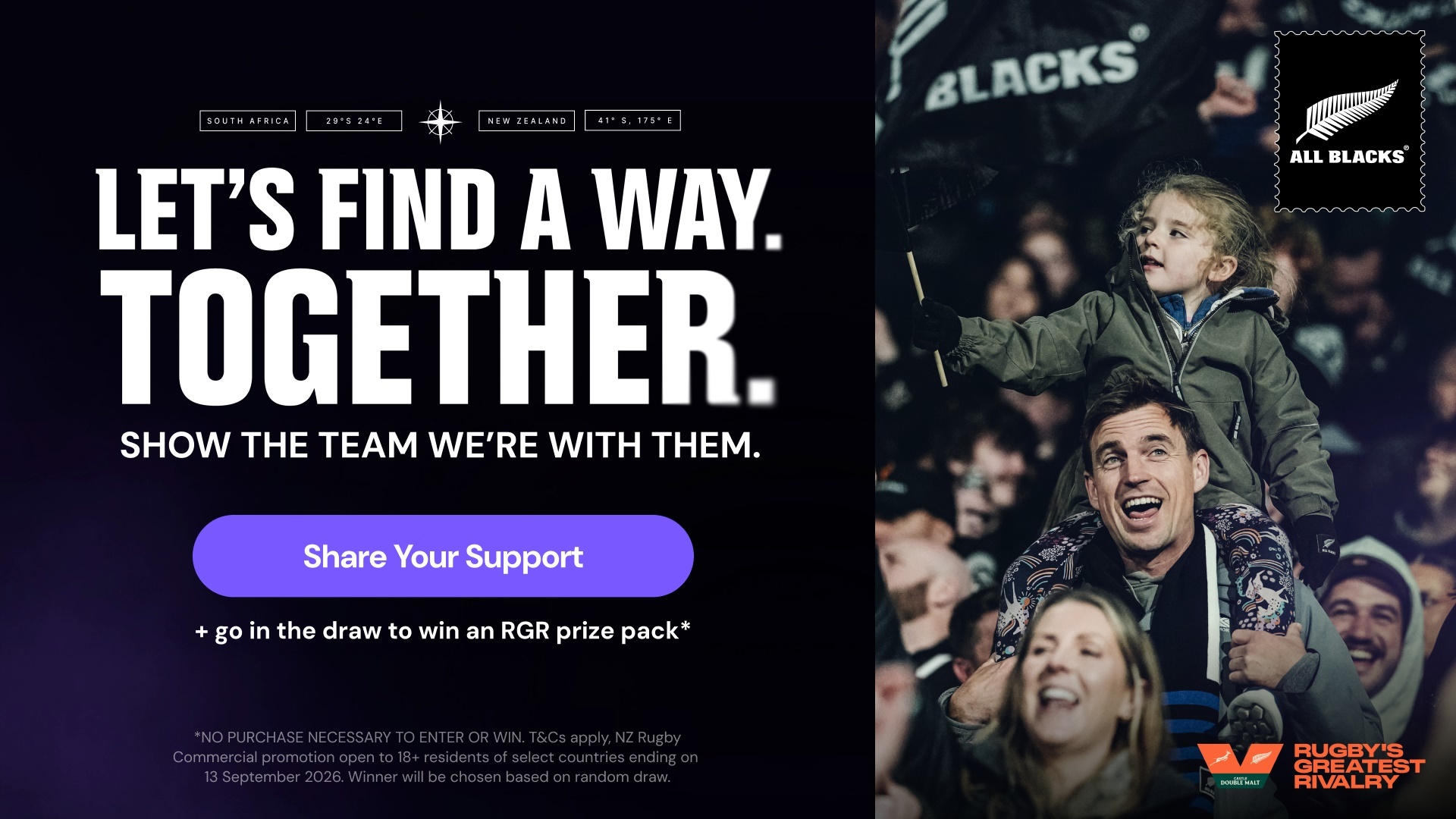 Let's Find A Way. Together. Show Your Support