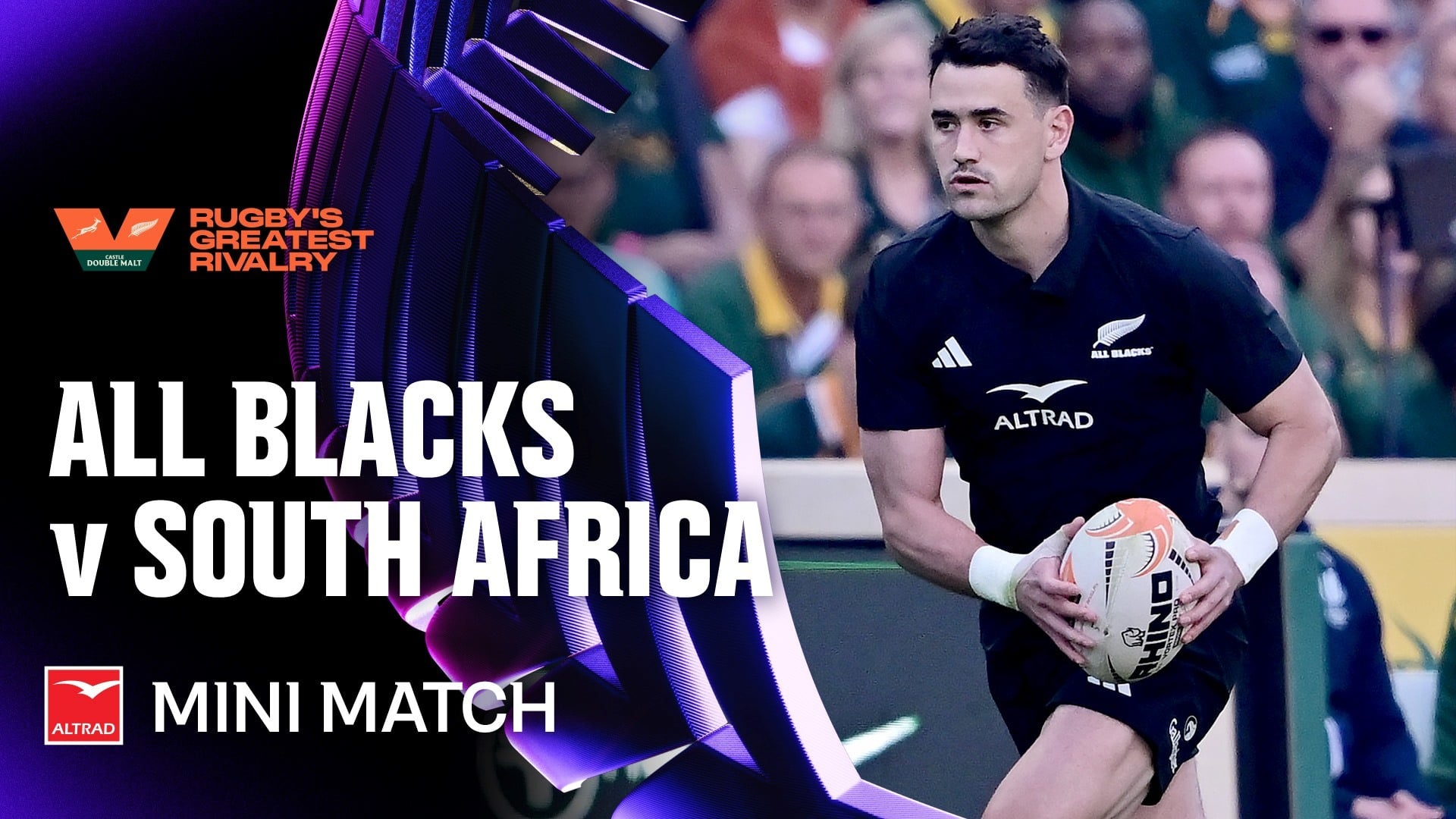 Mini match highlights from All Blacks v Springboks in Johannesburg