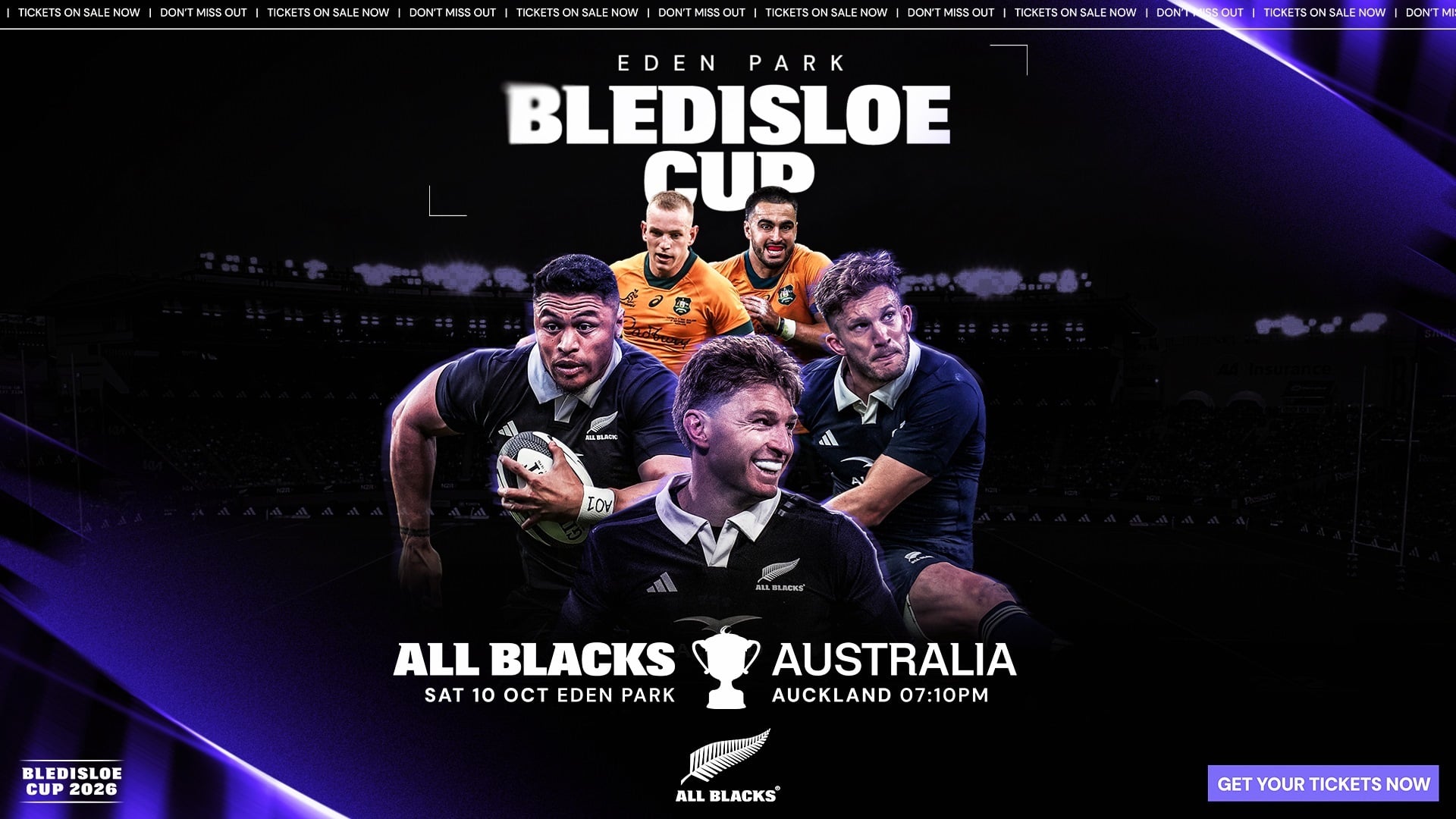 Bledisloe Cup Tickets - Buy Now